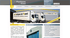 Desktop Screenshot of lesplastiquesdelouest.com